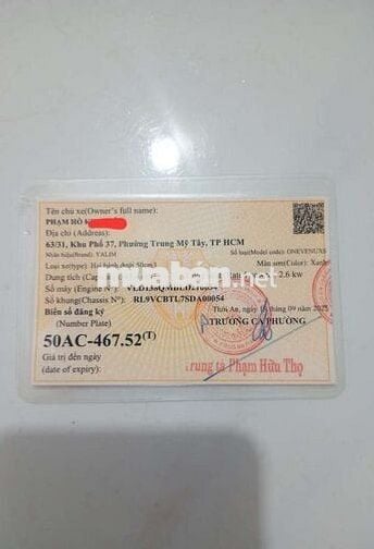 XE GA ÍT CHẠY 2685KM CHÍNH CHỦ ỦY QUYỀN 1 PHÚT