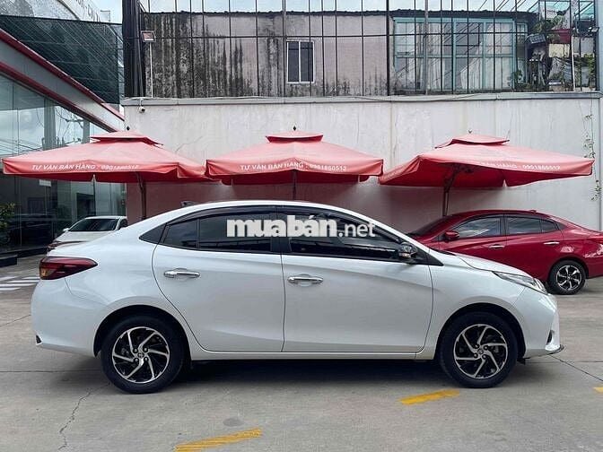 ⭐️Toyota Vios G 2022 Trắng Ngọc Trai⭐️ 📱 gja Tốt