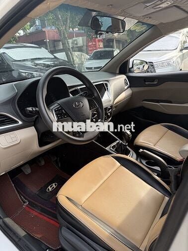 Hyundai Accent 2019 Số sàn Da Trắng