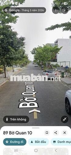 🌹BÁN ĐẤT MẶT TIỀN ĐƯỜNG BỜ QUAN 10 -  gần Đảo Kim Cương