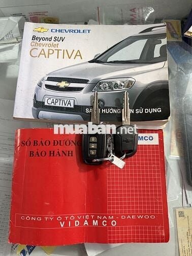 Chevrolet Captiva 2009 Số sàn Xăng 7 chỗ