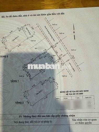 NHÀ ĐẸP NGANG 5M SÁT BÊN ĐH VĂN LANG