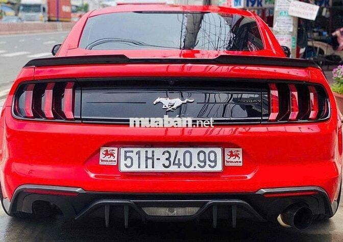 Ford Mustang EcoBoost 2018 Đỏ Tự động 38.000km