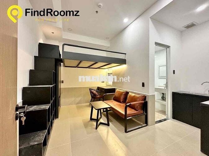 DUPLEX CỬA SỔ TRỜI ĐẦY ĐỦ NỘI THẤT NGAY CV LÀNG HOA