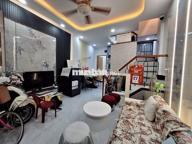 🏡 BÁN NHÀ CHU VĂN AN – NHÀ MỚI - ĐẸP - FULL NỘI THẤT – CHỈ 5.99 TỶ