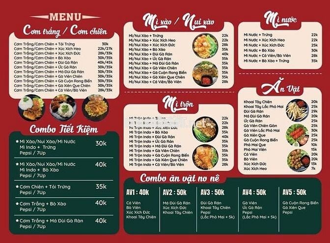 TUYỂN NV NẤU BẾP QUÁN NET