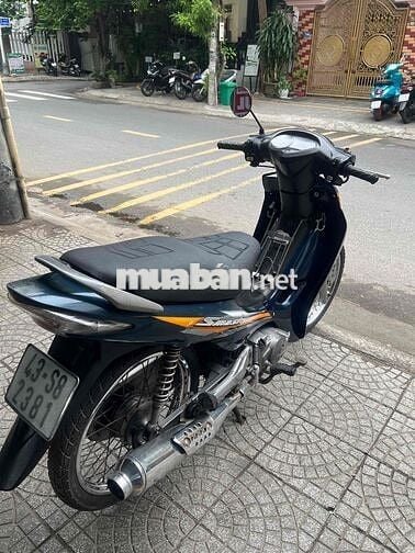 Suzuki Smash Revo Xanh đen