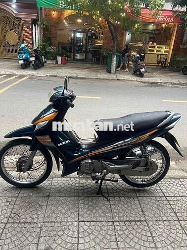 Suzuki Smash Revo Xanh đen