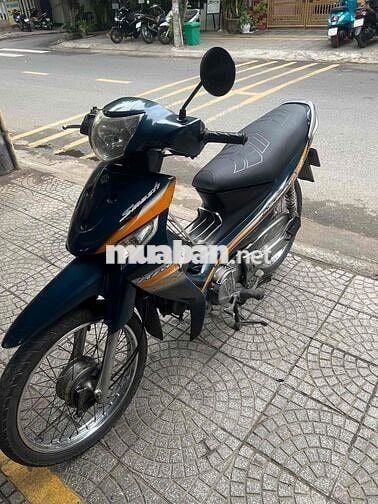 Suzuki Smash Revo Xanh đen