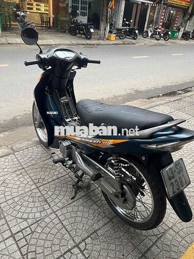 Suzuki Smash Revo Xanh đen