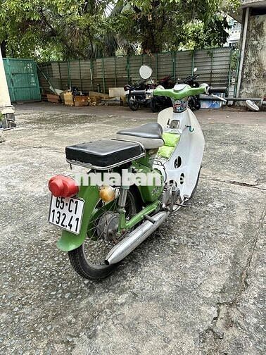 Honda Cub Cổ điển Xanh lá, trắng Zin