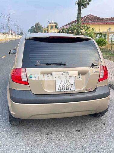 Hyundai Getz 2010 Vàng cát Số sàn. 1 chủ mua mới .