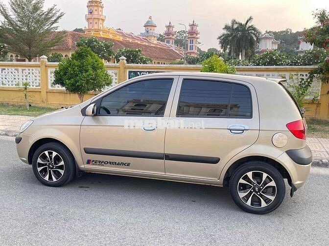 Hyundai Getz 2010 Vàng cát Số sàn. 1 chủ mua mới .