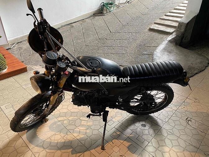 Honda Win 100 Xe máy độ màu Đen