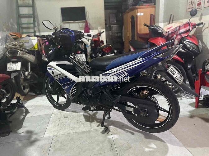 Yamaha Exciter 2014 Xanh trắng Côn tay