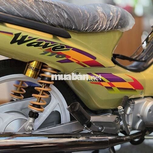 Honda Wave Alpha 2002 Lốc đen Vàng