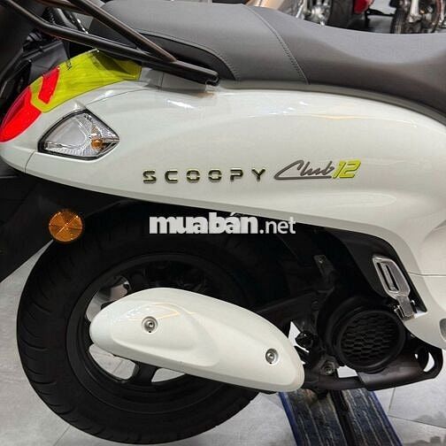 Honda Scoopy 110 Club12 Thái Lan Trắng 1900 km