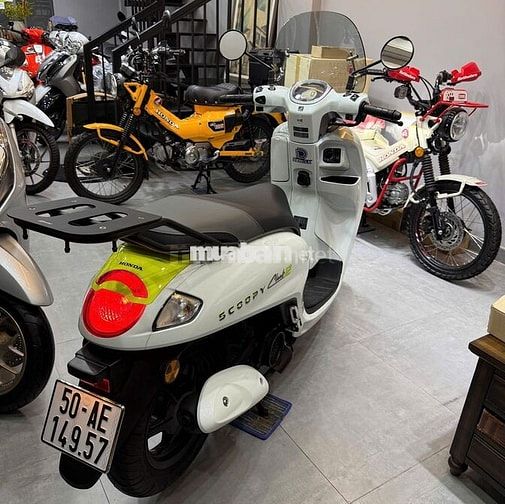 Honda Scoopy 110 Club12 Thái Lan Trắng 1900 km