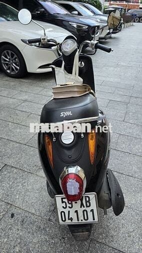 SYM Elite 50 Cute Đen