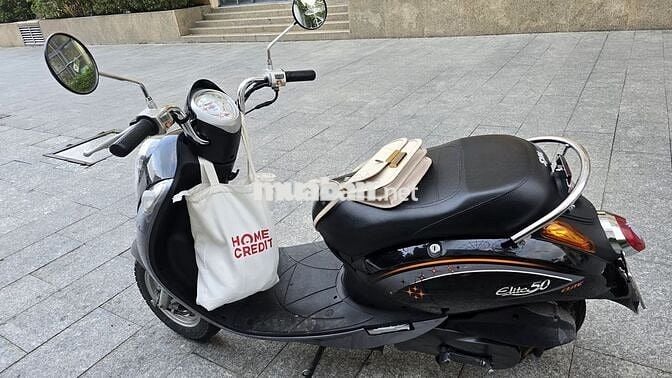 SYM Elite 50 Cute Đen
