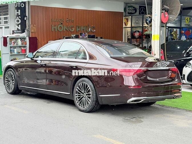 Mercedes-Benz S450 Nâu ruby black nhập đức 2022