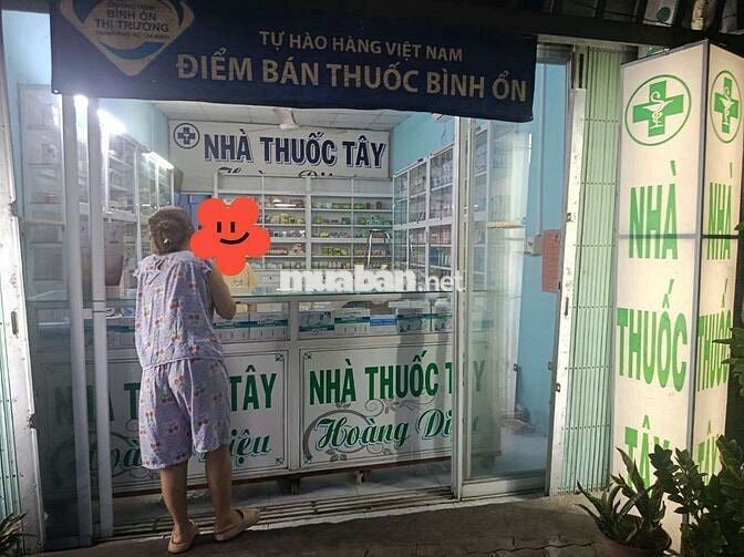Sang nhượng nhà thuốc mặt tiền đường Trịnh Thị Miếng huyện Hóc Môn