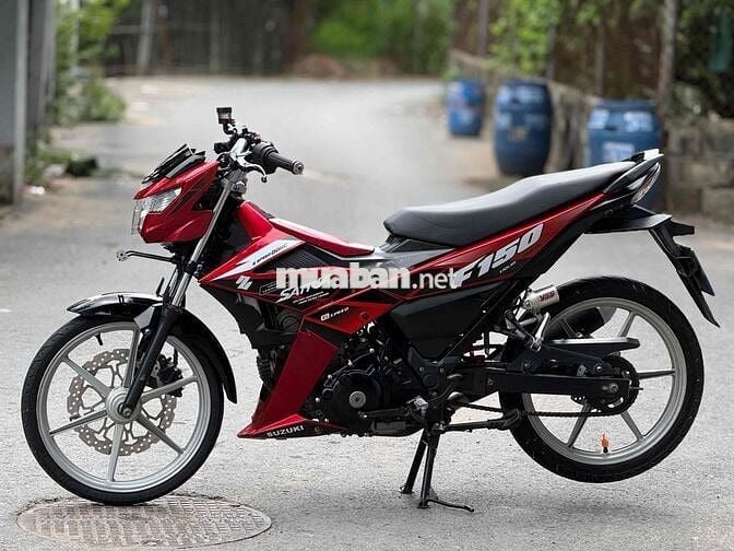 Suzuki Satria F150 Đỏ đen 39k km phuoc Yss