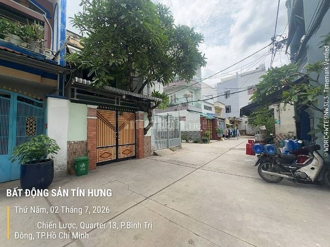 Bán nhà hẻm 68 Chiến Lược, 4 x 16m, 2.5 tấm, 5.5 tỷ. Gần Aeon Tên Lửa.