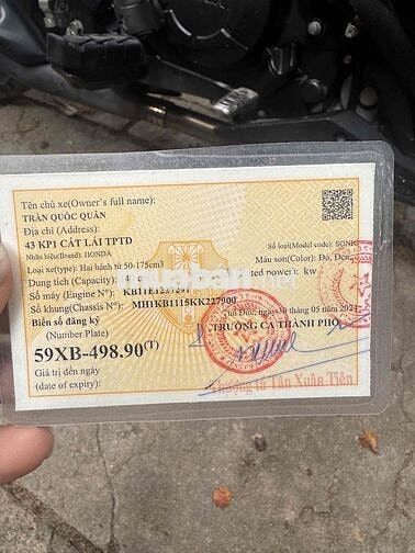 Honda Sonic 2019 149cc Đen đỏ chính chủ