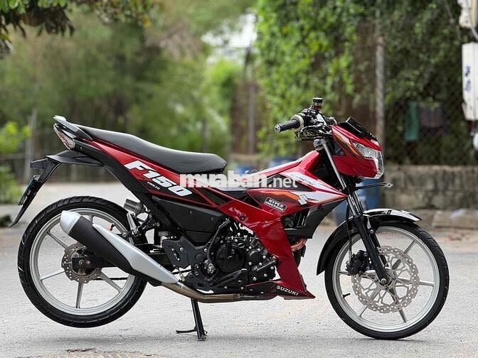 Suzuki Satria F150 Đỏ đen 39k km phuoc Yss
