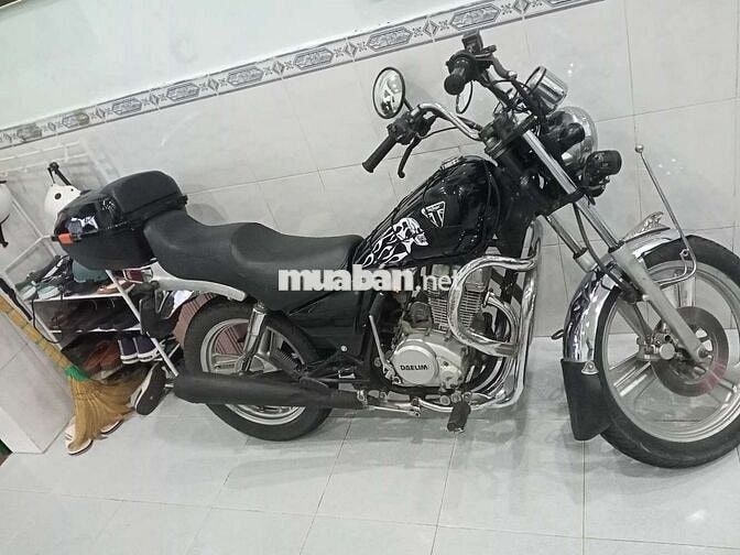 Daelim Custom Xăng Đen