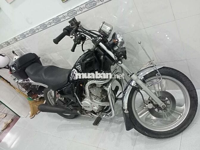Daelim Custom Xăng Đen