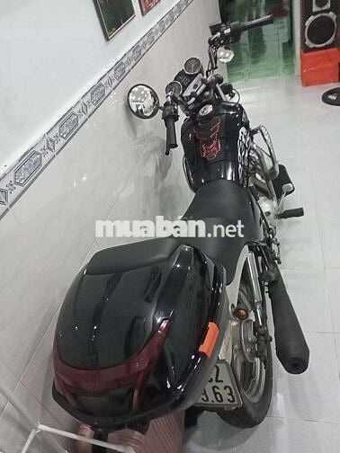 Daelim Custom Xăng Đen