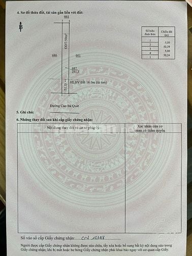 CÒn1 Lô chính chủ MT Cao bá quát chơn thànhđồng nai giá 850Tr,DT200m2