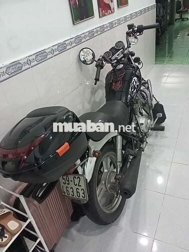 Daelim Custom Xăng Đen