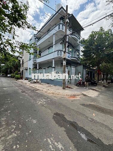 Dương Quảng hàm. Nhà Mặt Tiền Đường 10M. Lô Góc Không Lộ Giới. 13ty