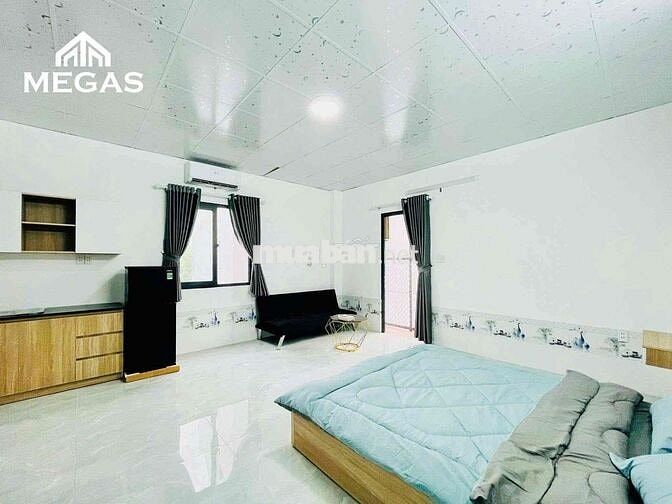 STUDIO RỘNG RÃI HƠN 30m2 FULL NỘI THẤT NHƯ HÌNH GẦN CẦU 3/2