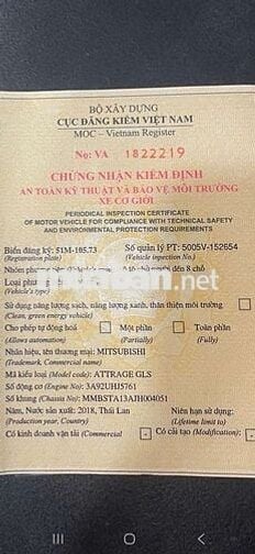 🚘 Mitsubishi Attrage 1.2 Eco 2018 Tự động