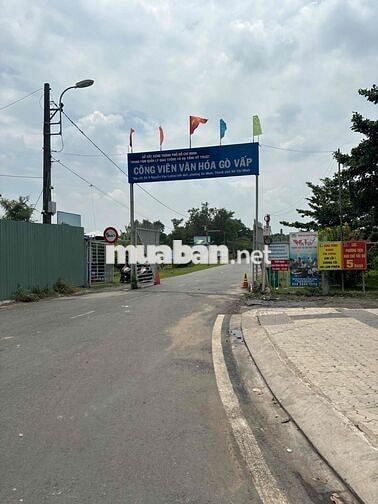 Dương Quảng hàm. Nhà Mặt Tiền Đường 10M. Lô Góc Không Lộ Giới. 13ty