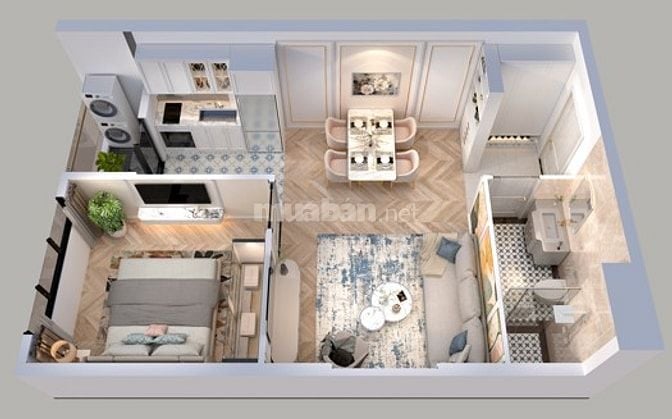 Capital Square - Căn hộ 1PN 4tỷ7 view thành phố Đà Nẵng