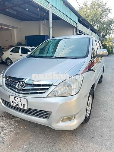 Toyota Innova V 2008 Số tự động Bạc 7 chỗ
