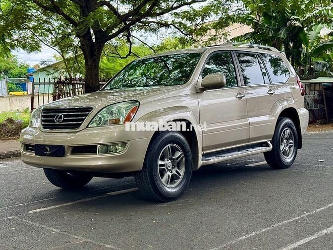 Lexus GX470 2006 V8 4.7L 4WD Vàng Cát