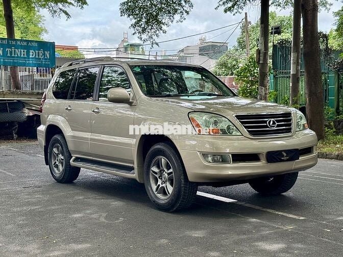 Lexus GX470 2006 V8 4.7L 4WD Vàng Cát