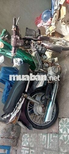 Xe máy Sanda Boss Nâu Chưa bung máy