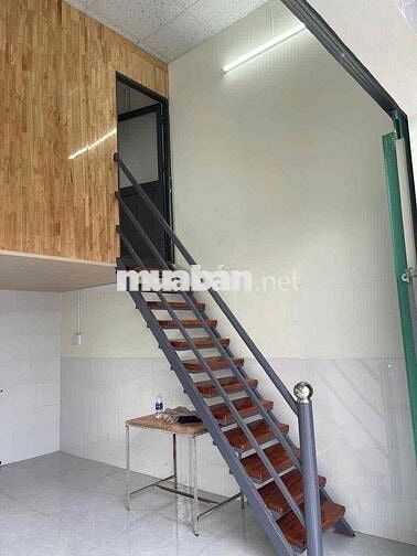 Nhà mặt tiền mới 100% 1phòng 1máy lạnh Nguyễn Thị Tạo gần Cầu Rạch Súc
