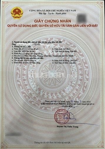 Mặt tiền Bến Vân Đồn, vị trí đẹp, khu đất hiểm, 317m2 giá 140 tỷ