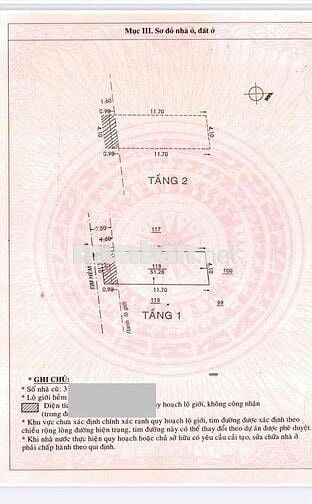 BÁN NHÀ NI SƯ HUỲNH LIÊN, 2 TẦNG 90M2. Giá 4,4ty