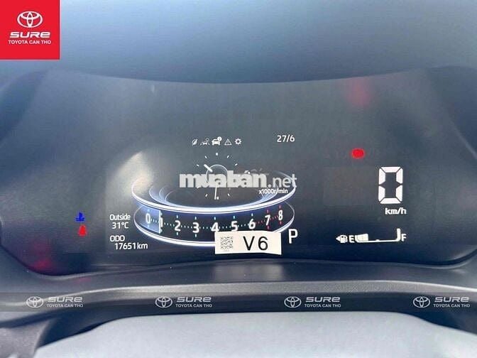 Toyota Veloz Cross Top 2026 Bạc Tự động 17.000km