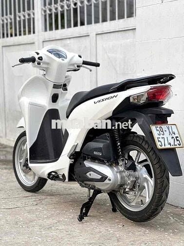 Honda Vision 2022 Trắng đen bstp odo chuẩn 18k
