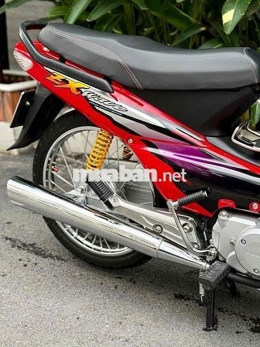 Honda Wave Alpha ZX 2002 Đỏ đen Số sàn